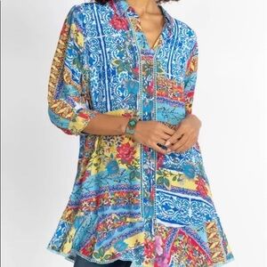 Johnny Was Midsummer Sednea‎ Tunic Sz S NWT